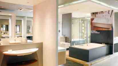 Showroom Interior of Beauty Wares