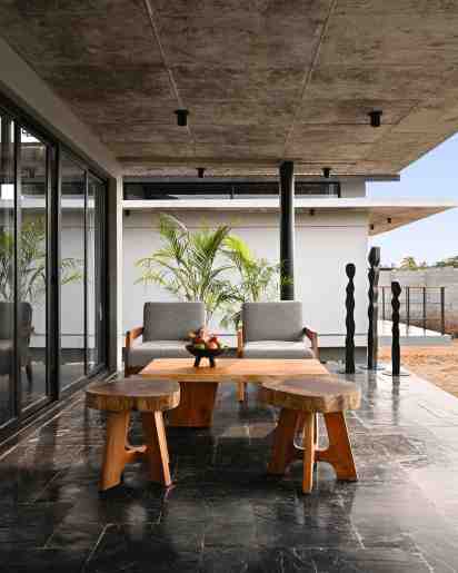 Varandah in Solum House