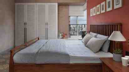 Bedroom in 703 Park Grandeur Apartment