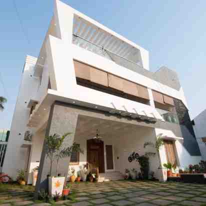 House Exterior of Mr. Babu Residence