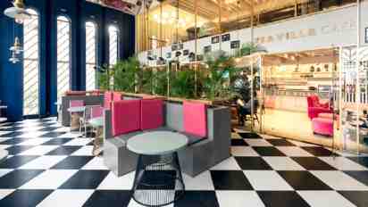 Cafe Interior in Tea Villa Cafe Hsr