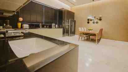 Kitchen in Mr. Reyasudeen Residence