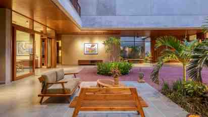 Courtyard in KP House