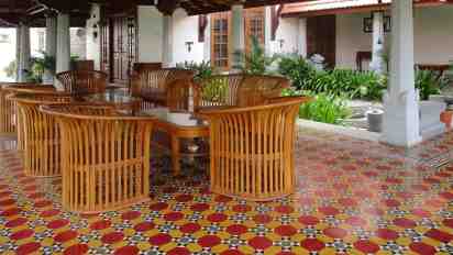 Verandah in Pedanandipadu House