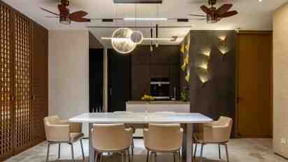 Dining room in the Echo House