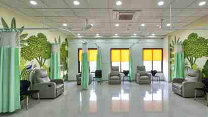 Recovery Room in Laxmi Eye Hospital