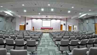 Seminar Hall Interior in R V Dental College