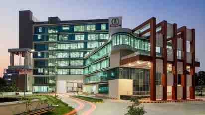 Office Exterior in Income Tax Headquarters