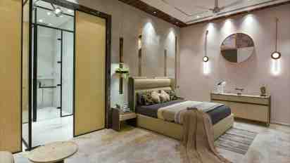Bedroom in Oxygen House