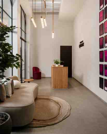 Showroom Interior of House of Quadr