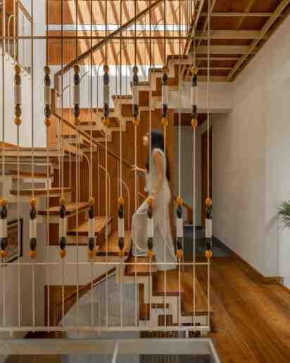 Staircase in Taliru House