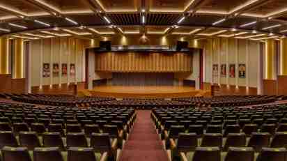 College Auditorium Interior in Rajagiri School of Engineering and Technology