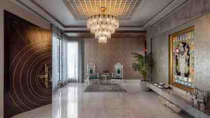 Foyer in Chattarpur Farmhouse