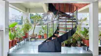 Staircase in Patel Residence