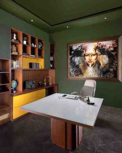 Home Office in Chattarpur Farmhouse