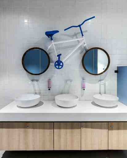 Restroom in ADP League at DY Patil International School