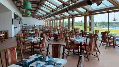 Restaurant Interior in O by Tamara Hotel