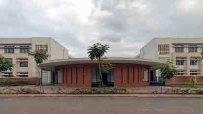 School Exterior of Jindal Vidya Mandir School