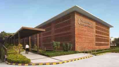 School Exterior of The Lalit Suri Hospitality School
