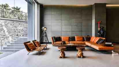 U Shaped Living Room in Infinity House