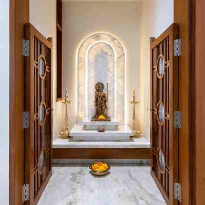 Pooja Room in The Jharokha House