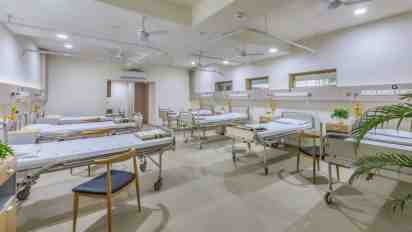 ICU in Bhailal Amin General Hospital