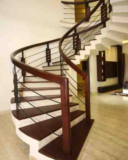 Staircase in Pukayoor House