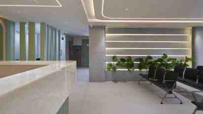 Hospital Waiting Area in The Netra Eye Hospital