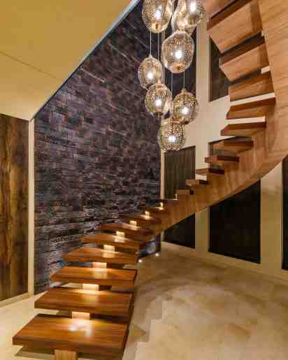 Staircase in Shalom Bungalow