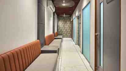Hospital Waiting Area in Alpha One Hospital