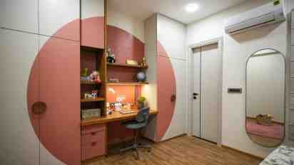 Study Room in Lakescape Residence