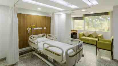 Patient Room in Yashoda Hospital
