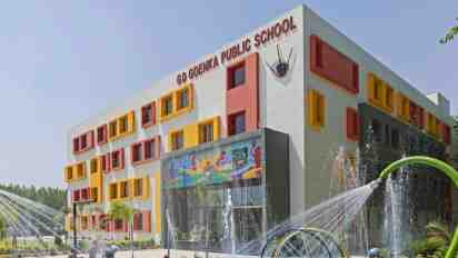 School Exterior of GD Goenka Public School