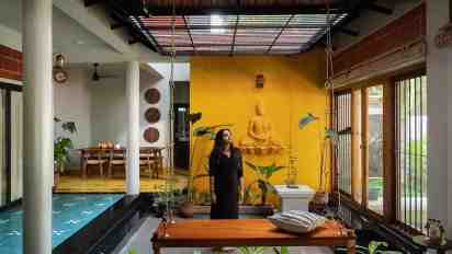 Courtyard in Neelambari House