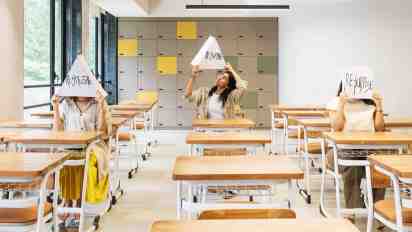School Classroom in ADP League at DY Patil International School