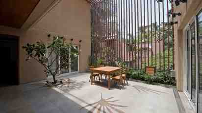 Courtyard in Mr. P. Chaudhari Residence