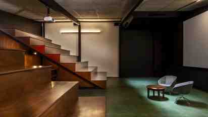 Auditorium Interior in A Seamless Integration of Heritage