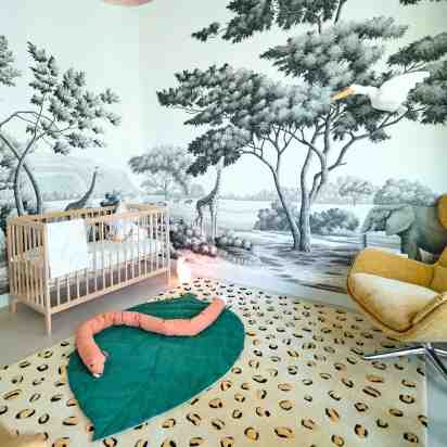 Nursery Room in Nitara’s Savannah Sanctuary Apartment