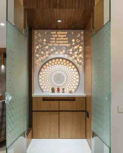 Pooja Room in Juthawat's Residence