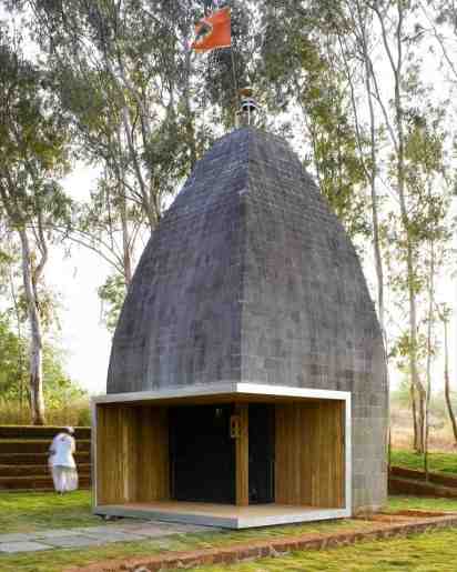 Temple Exterior of Shiv Temple video thumbnail