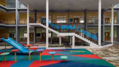 Playground in Jindal Vidya Mandir School