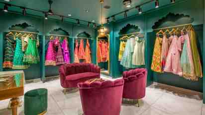Showroom Interior of Gurwani’s Boutique