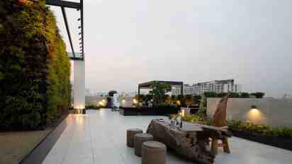 Terrace Garden in Pafekuto Penthouse