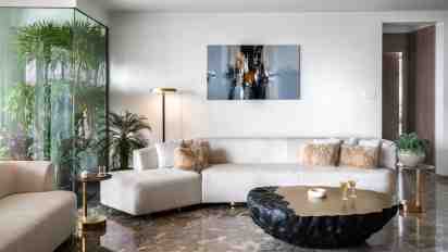 Living Room in Meander Hūs Apartment
