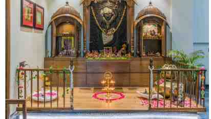 Pooja Room in Vee Villa