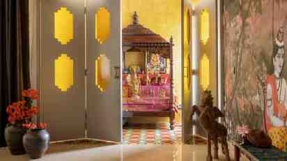 Pooja Room in Panchavati House