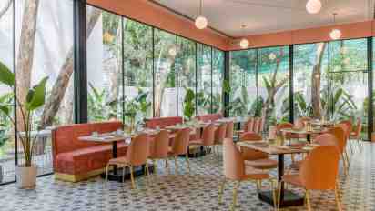 Restaurant Interior in Tiger Lily