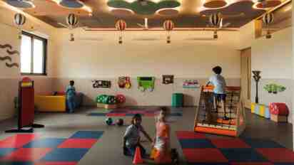 School Classroom in Gautam Singhania School