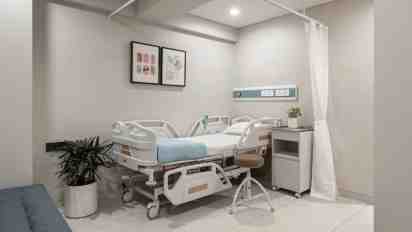 Patient Room in Madhuram Hospital