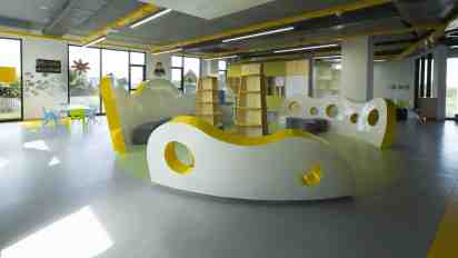 School Classroom in K School